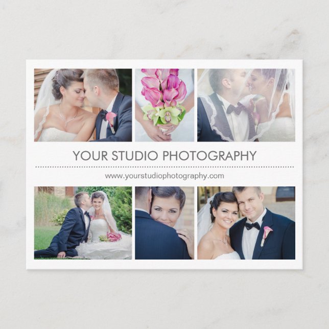 Cartões postais de Marketing Comercial de Colagem  (Frente)