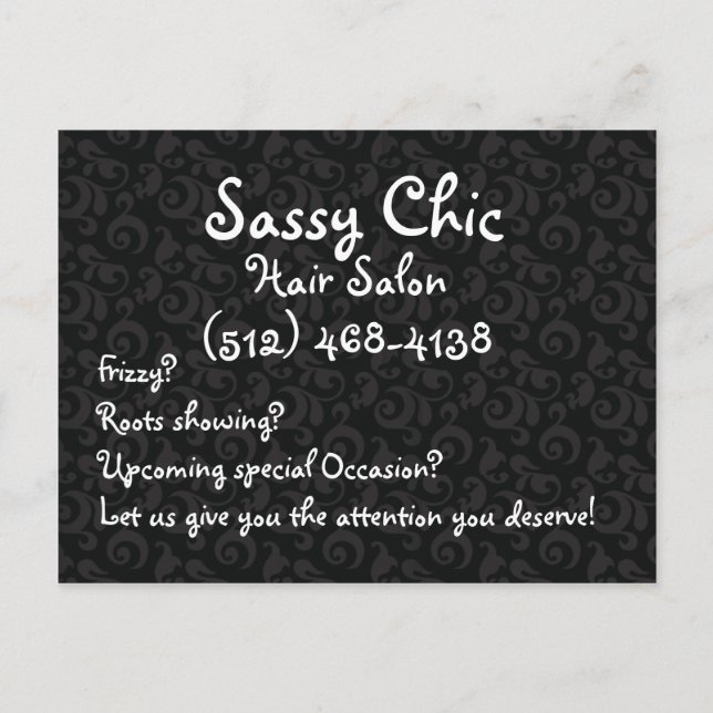 Cartões postais de Marketing Tammy (Frente)