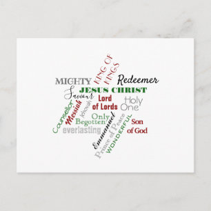 Cartões postais de Natal de Jesus