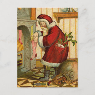 Cartões postais de Natal para Papais noeis Alemães