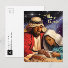 Cartões postais de Natal sobre a Natividade Americ