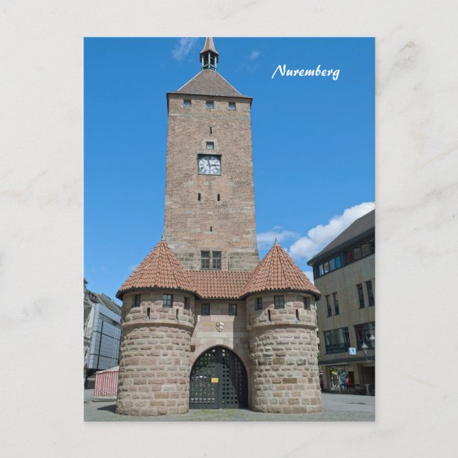 Cartões postais de Nuremberga (Frente)