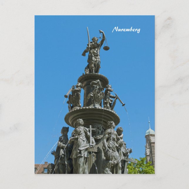 Cartões postais de Nuremberga (Frente)