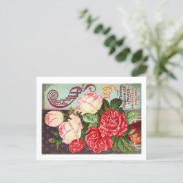 Cartões Postais de Pacotes de Sementes