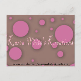 Cartões postais de remissas de Karen Whites