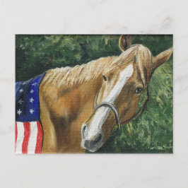 Cartões postais de reprodução de arte "Cavalo Patr