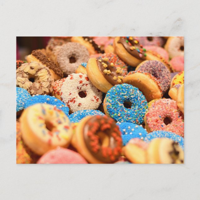 Cartões postais de rosquinha (Frente)