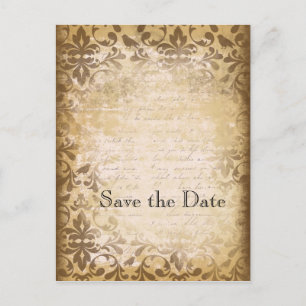 Cartões Postais de Save the Date Inspirados em Vin