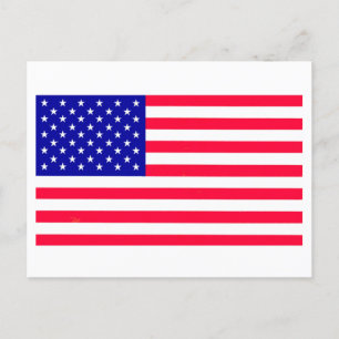 Cartões postais de sinalizador norte-americanos