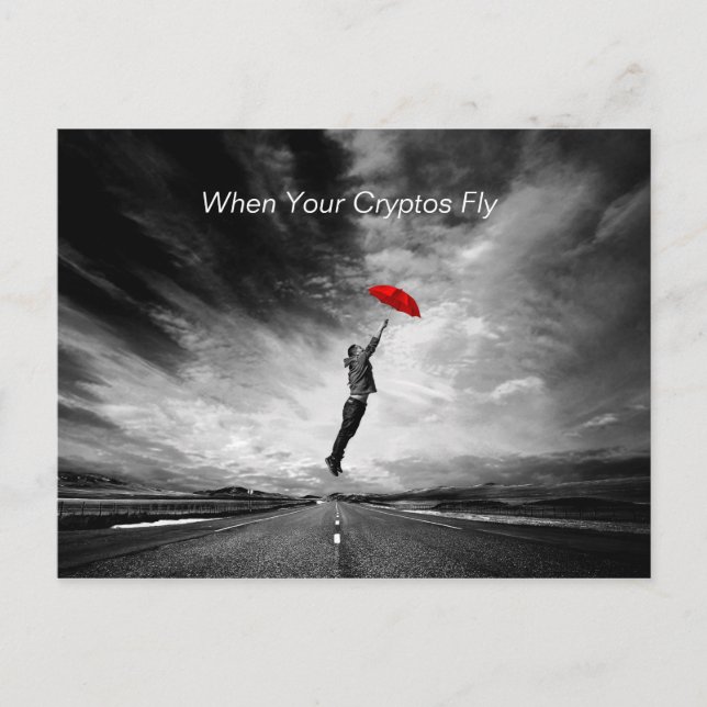 Cartões postais de sopradores de criptomoeda (Frente)