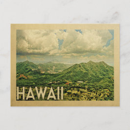 Cartões postais de Viagens vintage do Havaí