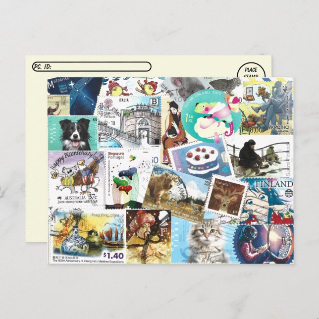 Cartões postais diversos (Frente/Verso)