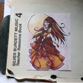 Cartões postais do Autumn Belly Dancer