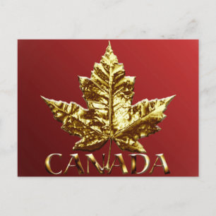 Cartões Postais do Canadá Gold Cartões Postais Sou