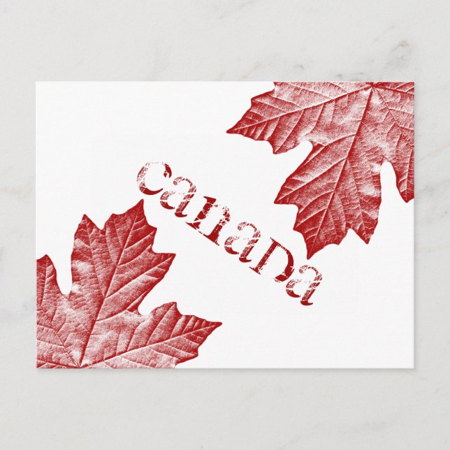 Cartões postais do Canadá personalizados Cartões p (Frente)
