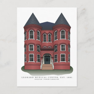 Cartões postais do Centro Médico Leonard