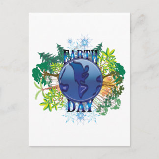 Cartões postais do Dia da Terra | Cartão postal Di