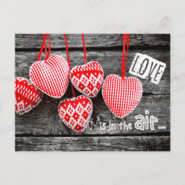 Cartões postais do Dia de os namorados do artesana