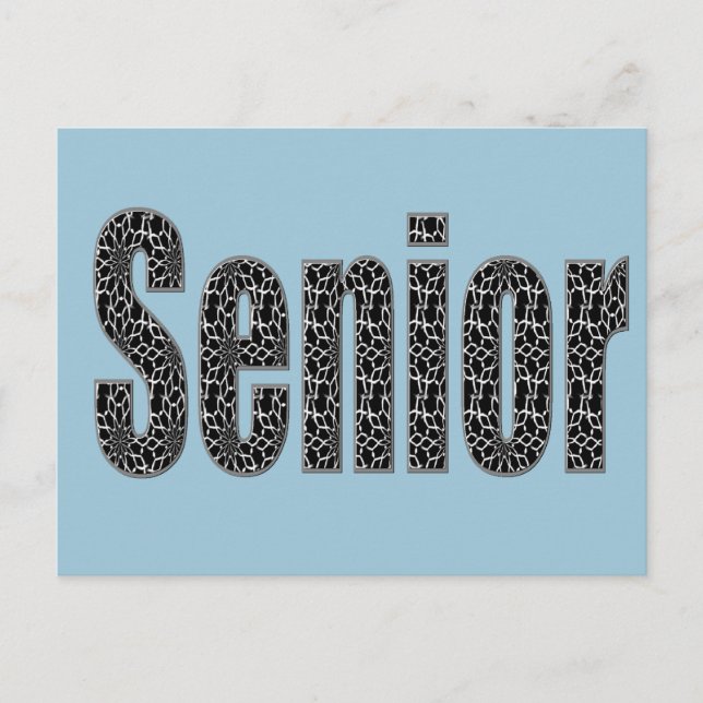 Cartões postais do mais velho Alterar a cor de fun (Frente)