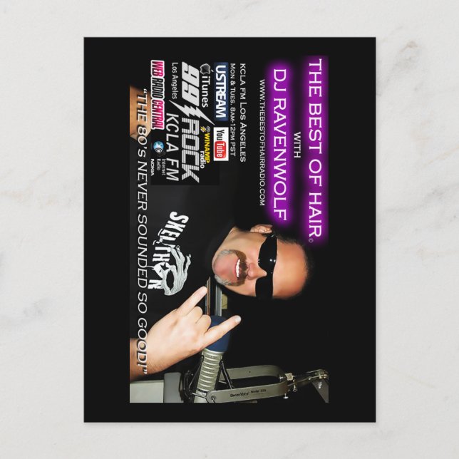 Cartões postais do melhor Promocional de cabelo (Frente)