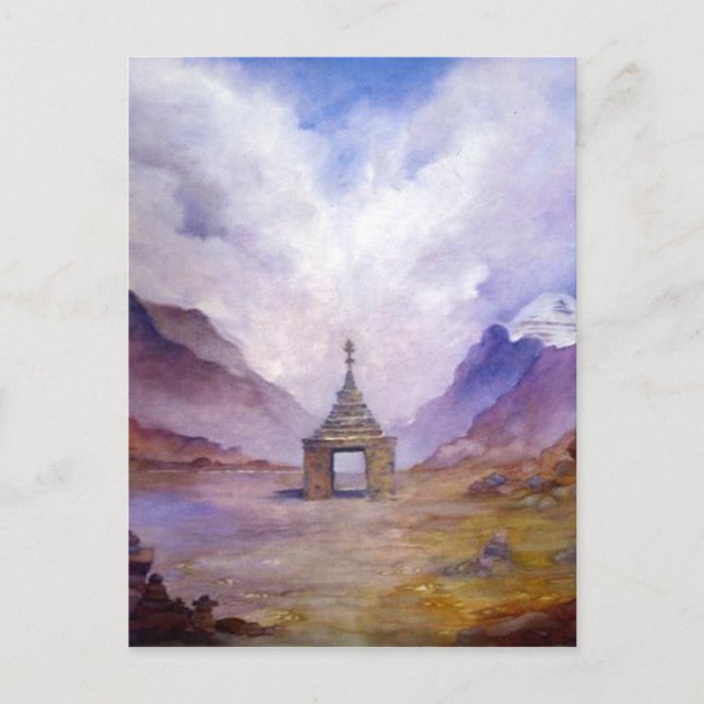 Cartões postais do Mt Kailash (Frente)