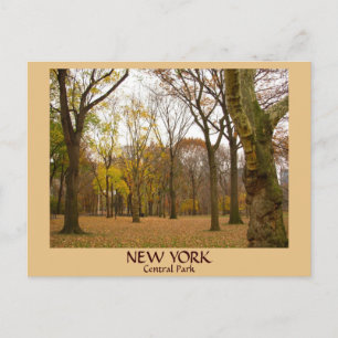Cartões postais do Parque Central NYC, Nova Iorqu