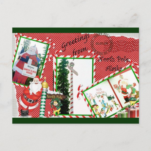 Cartões postais do Polo Norte (Frente)