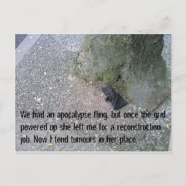 Cartões postais do Posto Apocalypse #4 História do (Frente)