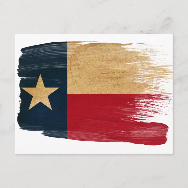 Cartões postais do Texas Flag (Frente)