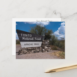 Cartões postais do Tonto National Forest, Arizona