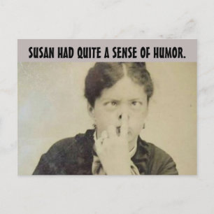 Cartões postais "ENGRAÇADOS" DA ESPOSA RETRO FUNNY