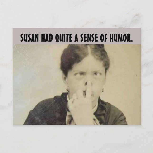 Cartões postais "ENGRAÇADOS" DA ESPOSA RETRO FUNNY (Frente)