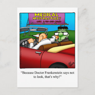 Cartões postais "Espectickles" de Halloween Humor