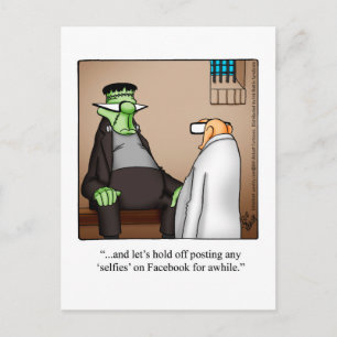 Cartões postais "Espectickles" de Halloween Humor