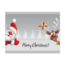 Cartões postais Feliz de Natal