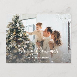 Cartões postais fotográficos Feliz Natal 2