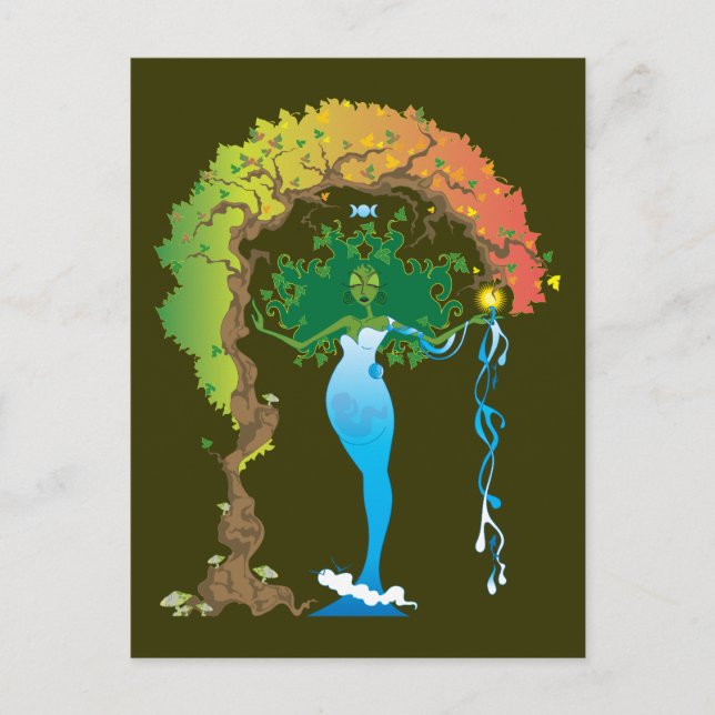 Cartões postais Gaea (Frente)