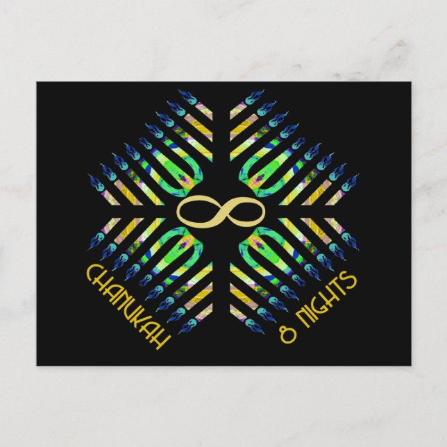 Cartões postais Infinity 8 Noites (Frente)