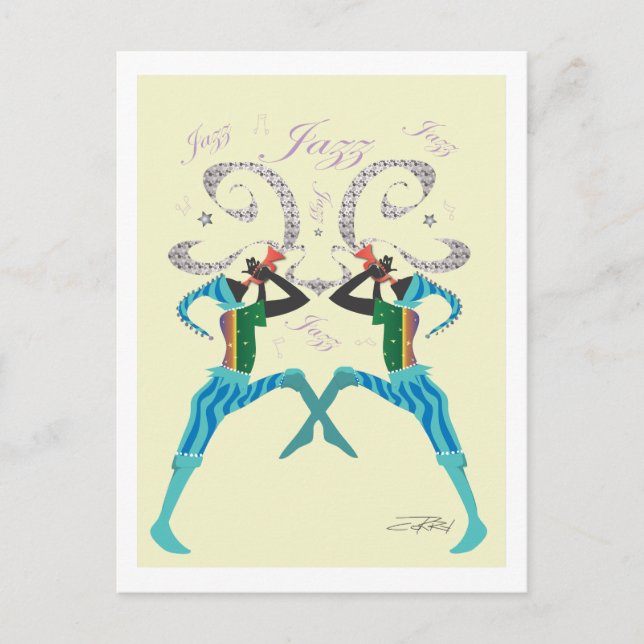 Cartões postais Jazz (Frente)