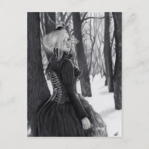 Cartões postais Lady Winter
