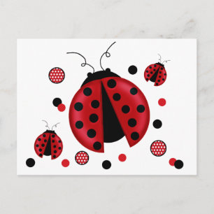 Cartões postais Ladybug