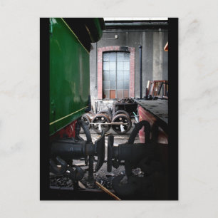 Cartões postais Le Mastrou, antigo comboio a vapor