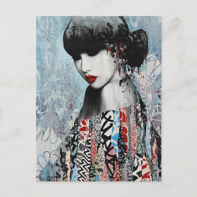 Cartões postais - Lipstick vermelho (Frente)