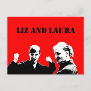 Cartões postais Liz e Laura