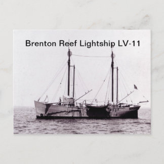Cartões postais LV-11 do Brenton Reef Lightship