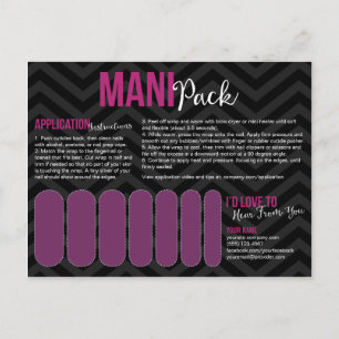 Cartões postais Mani Pack