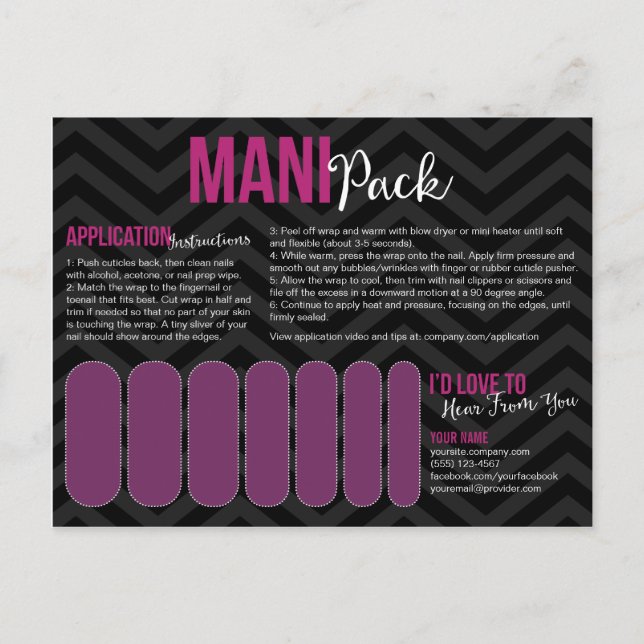 Cartões postais Mani Pack (Frente)