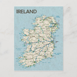 CARTÕES POSTAIS MAPA ♥ Irlanda