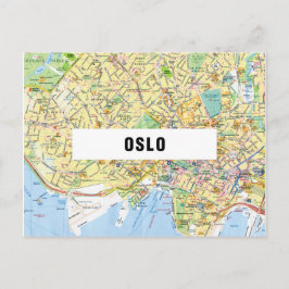 CARTÕES POSTAIS MAPAS DA CIDADE: Oslo