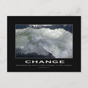 Cartões Postais Motivadores de Água Rushing